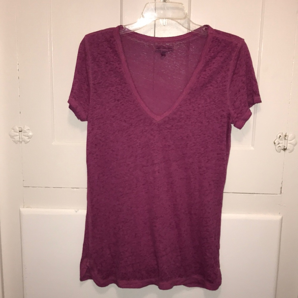 American Eagle burnout v-neck